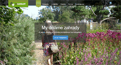 Desktop Screenshot of 3d-zahrady.cz